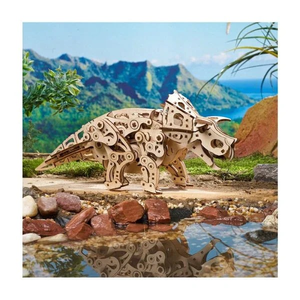 Ugears Triceratops - LX2001 - Homewares, Outdoor, Phone Accessories, Cases, Speakers, Headphones + More -