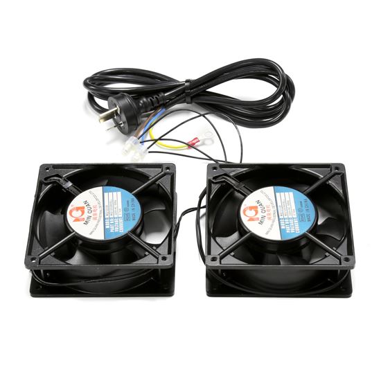 DYNAMIX Replacement Fan Kit for RSFDSx, RWMx & RDMEx Series Wall Mount Cabinets.