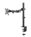 BRATECK 17-32" Single Monitor Desk Articulating Mount Arm Bracket. Free-Tilting