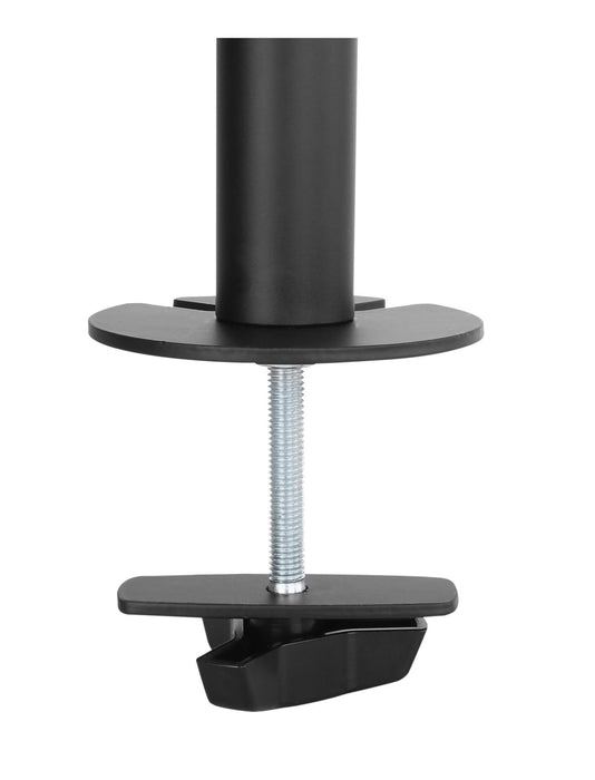 BRATECK 17-32" Single Monitor Desk Articulating Mount Arm Bracket. Free-Tilting