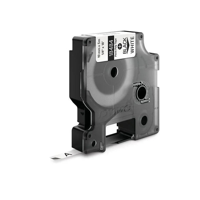 DYMO Genuine Rhino Industrial Labels -Permanent Polyester 19mm, Black on White.F - LX2001 - Homewares, Outdoor, Phone Accessories, Cases, Speakers, Headphones + More -