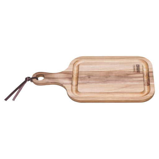 Tramontina Cutting Board with handle, Teak wood 460x230mm