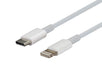 DYNAMIX 2m USB-C to Lightning Charge & Sync Cable. For Apple iPhone, iPad, iPad - Overcharge/Short Curcuit Protection