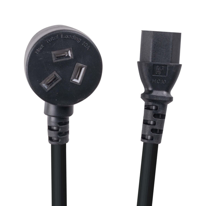 3M 3-Pin TAPON Ended Plug IEC C13 Female Connector 10A SAA Power Cord 1.0mm