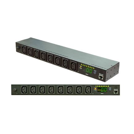 DYNAMIX 8 Port 10A Switched PDU. Remote Individual Outlet Control & Overall PDU
