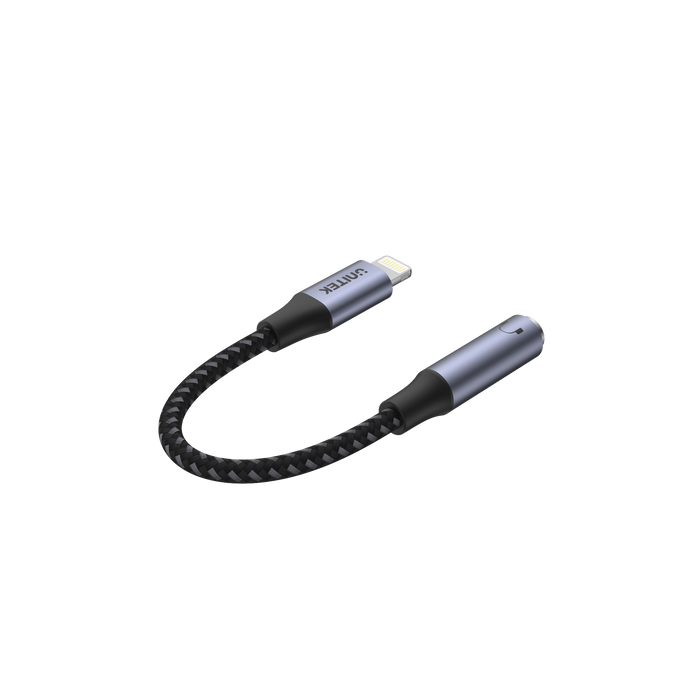 UNITEK Lightning to 3.5mm Headphone Jack Adapter. Support Hi-Fi Audio, Compatibl