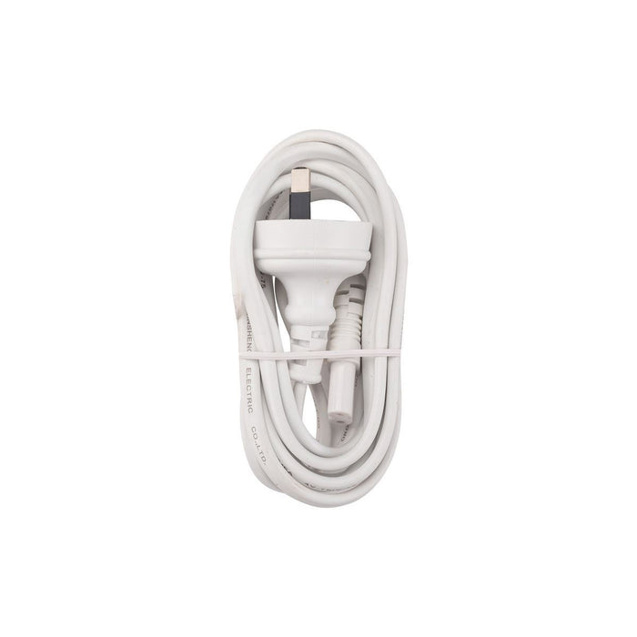 2M 2-Pin plug to C7 Figure 8 connector 7.5A. SAA  power cord 0.75mm LX2001