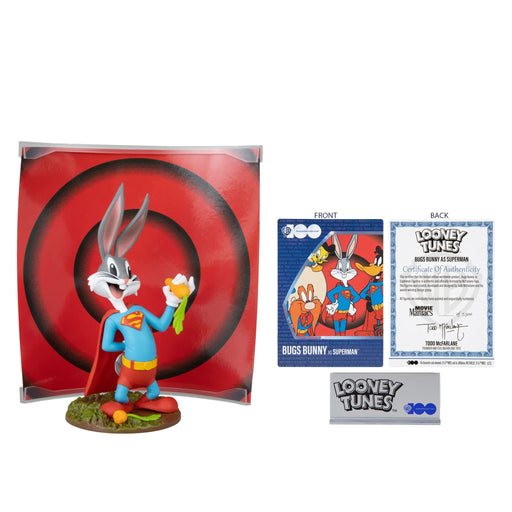 MOVIE MANIACS 6IN POSED WV1 - WB100 - BUGS BUNNY AS SUPERMAN (LOONEY TUNES) - LX2001 - Homewares, Outdoor, Phone Accessories, Cases, Speakers, Headphones + More -