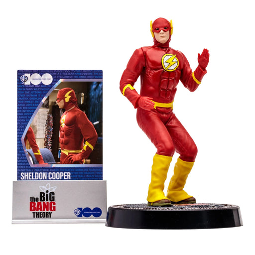 Movie Maniacs 6In Posed Wv5 Wb100 Sheldon As The Flash (The Big Bang Theory) - LX2001 - Homewares, Outdoor, Phone Accessories, Cases, Speakers, Headphones + More -