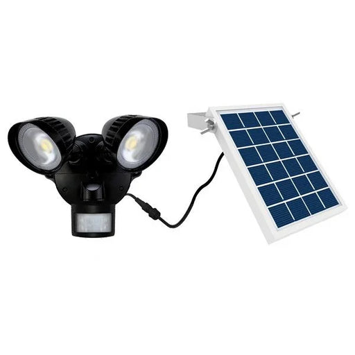 HOUSEWATCH 8W Twin 2x Spotlights with Motion Sensor & Solar Panel. IP54. Passive - LX2001 - Homewares, Outdoor, Phone Accessories, Cases, Speakers, Headphones + More -