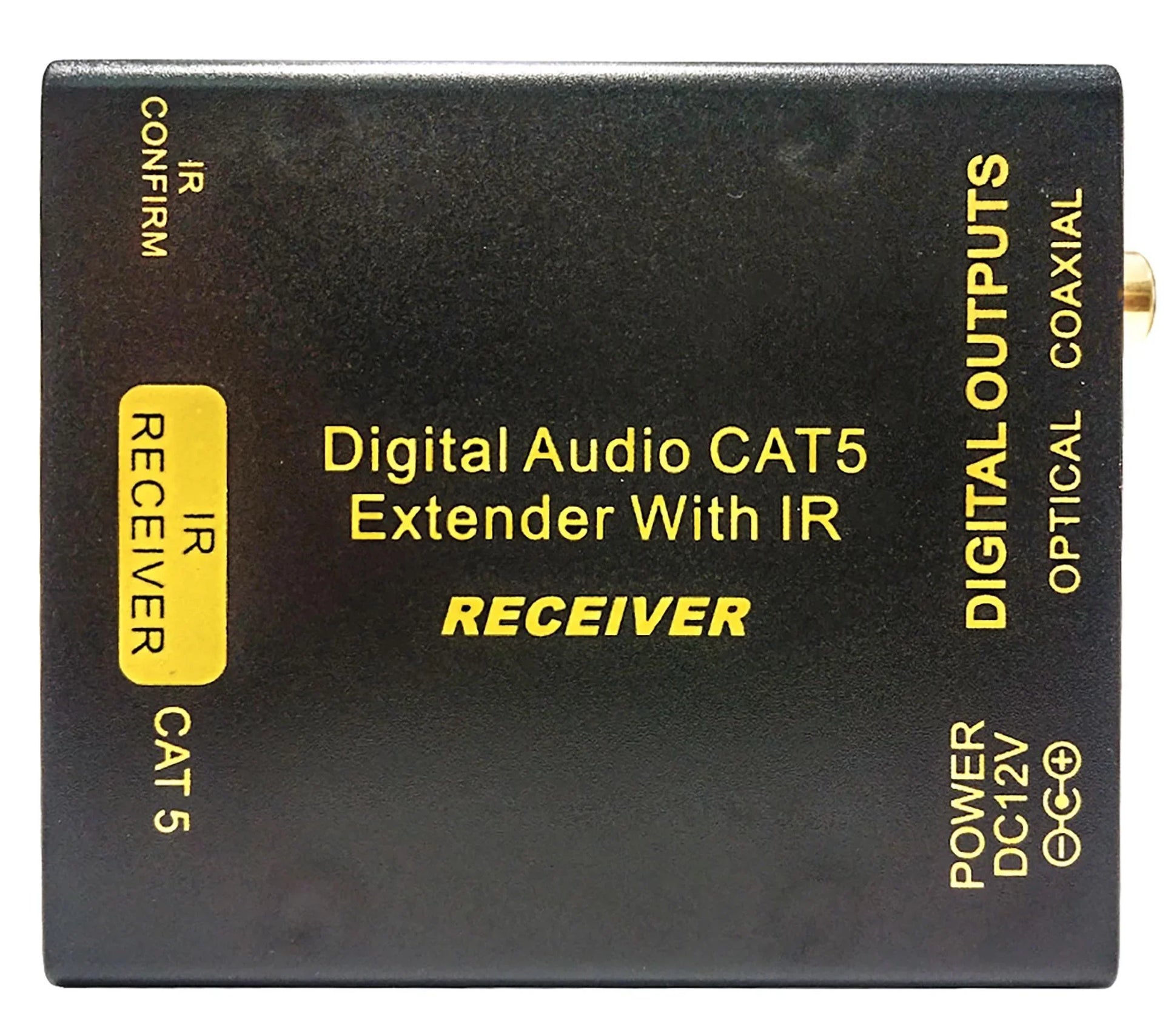 ARCO Digital Audio Extender with IR Over Single Cat5e/6. Up to 200m Ra ...
