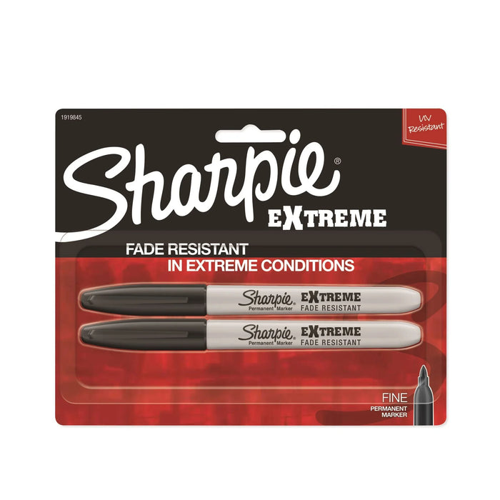 SHARPIE Extreme Permanent Marker with Fine Point Tip. 2-Pack Extreme Versatility - LX2001 - Homewares, Outdoor, Phone Accessories, Cases, Speakers, Headphones + More -