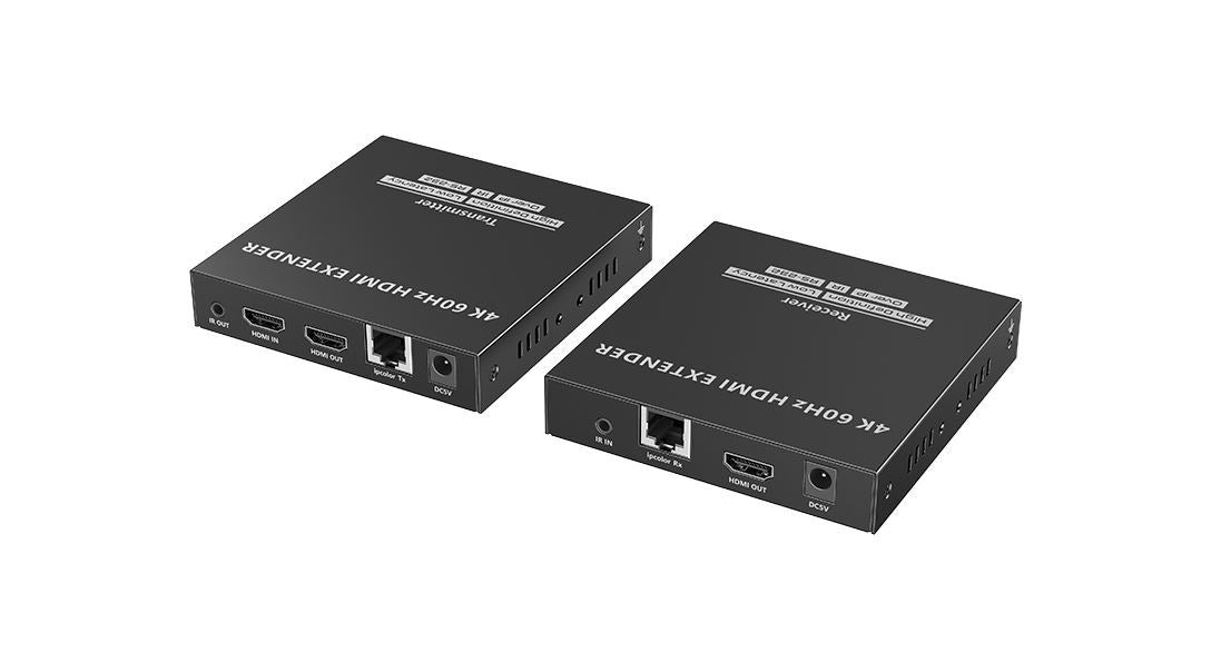 LENKENG 4K HDMI Extender Over 1G IP CAT5e/6/6A/7 Network Cable. Supports Res up