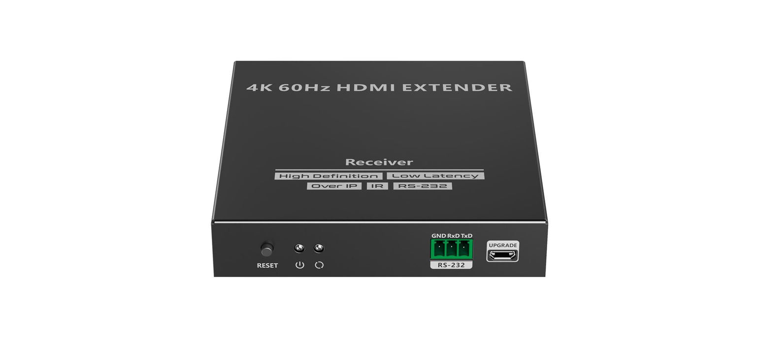 LENKENG 4K HDMI Extender Over 1G IP CAT5e/6/6A/7 Network Cable Receiver Supports