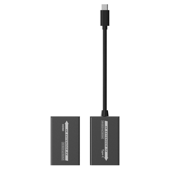 LENKENG USB-C to HDMI Extender Includes both Tx & Rx Units. Supports Resolution - LX2001 - Homewares, Outdoor, Phone Accessories, Cases, Speakers, Headphones + More -