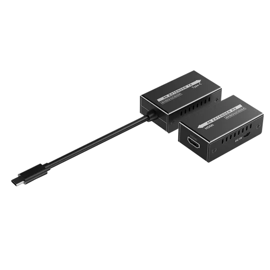 LENKENG USB-C to HDMI Extender Includes both Tx & Rx Units. Supports Resolution - LX2001 - Homewares, Outdoor, Phone Accessories, Cases, Speakers, Headphones + More -