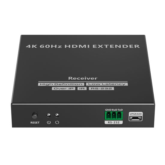 LENKENG 4K HDMI Extender Over 1G IP CAT5e/6/6A/7 Network Cable Receiver Supports