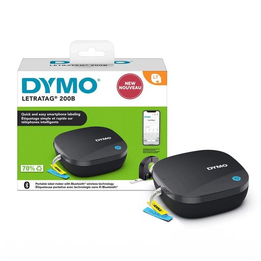 DYMO LetraTag 200B Portable Bluetooth Label Maker. Compact, Lightweight & Batter - LX2001 - Homewares, Outdoor, Phone Accessories, Cases, Speakers, Headphones + More -