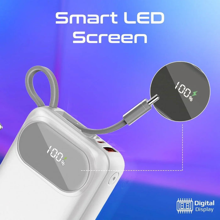 PROMATE 20000mAh Ultra Compact 35W SuperSpeed Power Bank with Built-in USB-C & L - LX2001 - Homewares, Outdoor, Phone Accessories, Cases, Speakers, Headphones + More -