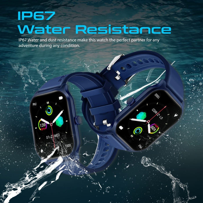 PROMATE IP67 Smart Watch with Fitness Tracker & Bluetooth. 2.01" HD Display. Up