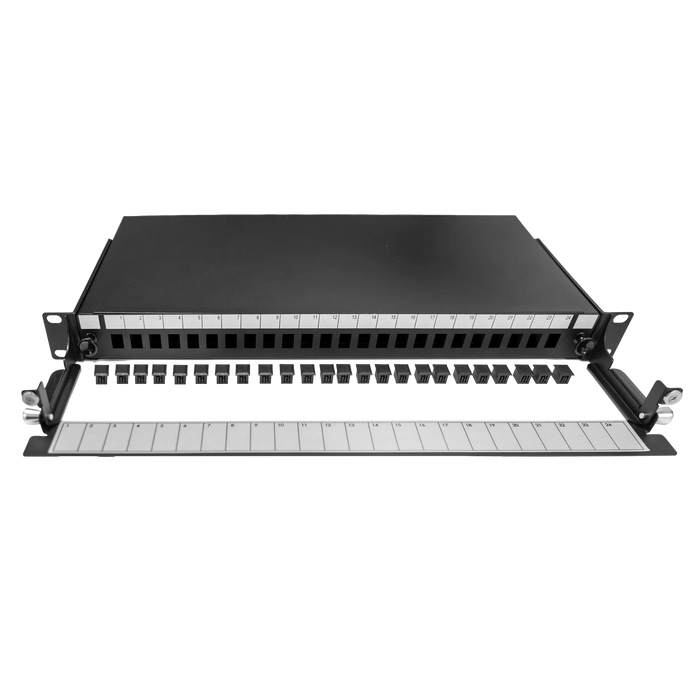 DYNAMIX 19'' 1U Fibre Patch Panel Unloaded 24 Port LC Duplex . Metal Ball Bearin - LX2001 - Homewares, Outdoor, Phone Accessories, Cases, Speakers, Headphones + More -
