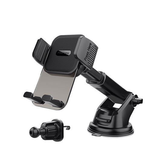 PROMATE Secure Smartphone Holder with Multiple Mounting Options. Secure Anti-sli