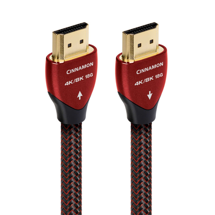 AUDIOQUEST Cinnamon 0.6M HDMI Cable Install 5-Pack. 1.25% silver Resolution - 18