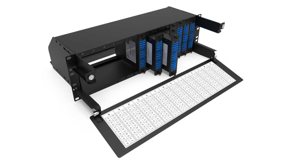 DYNAMIX 3U 19" 14 Slots LGX Modular Frame. Up to 336 Fibre Optic in LC with Indi - LX2001 - Homewares, Outdoor, Phone Accessories, Cases, Speakers, Headphones + More -