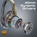 PROMATE HiFi Stereo Wireless Bluetooth Active Noice Cancelling Headphones with R