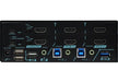 REXTRON 2 Ports Dual Monitor HDMI KVM Switch With HDCP Engine, EDID, USB 3.2 Gen