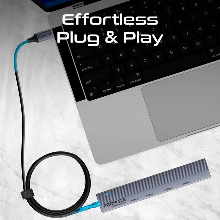 PROMATE 4-in-1 USB Multi-Port Ultra Compact Hub with USB-C Connector. Includes 2 - LX2001 - Homewares, Outdoor, Phone Accessories, Cases, Speakers, Headphones + More -