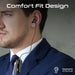 PROMATE Mono Bluetooth Earphone with Dynamic HD Sound & Built-in Mic Retractable