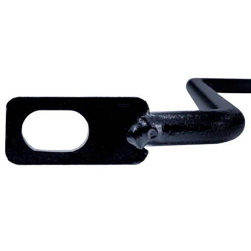 DYNAMIX 1RU 19" Horizontal Cable Lacing Bars. 4" Offset for Racks. Pack of 5.