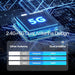 UNITEK USB-C Wireless HDMI Extender Kit. Supports Res up to 1920x1080@60Hz, Tran