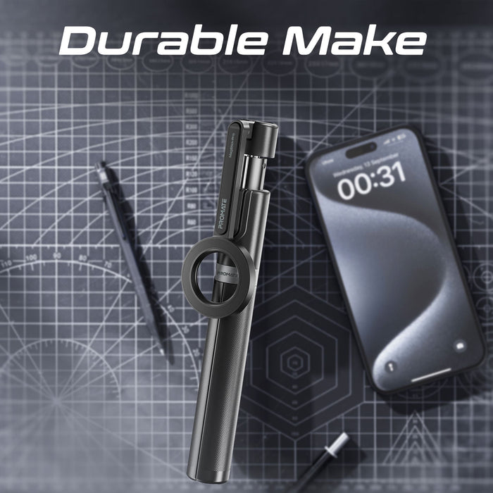 PROMATE MagSafe Extendable Monopod & Tripod Stand with Remote Control. Max Heigh