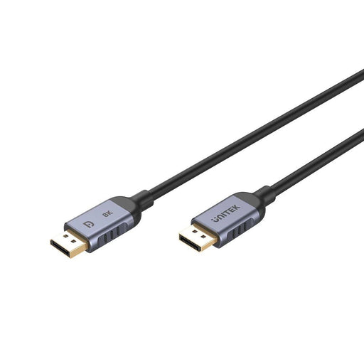 UNITEK 1.5m 8K DisplayPort V1.4 (UHD) Cable. Max Res 8K@60Hz. Supports up to 204