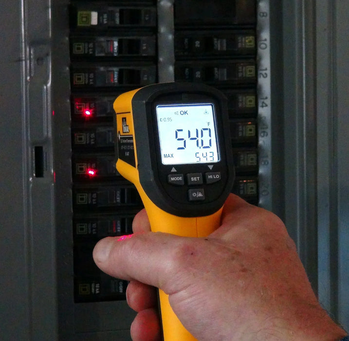 IDEAL INDUSTRIES Dual Laser Targeting Infrared Thermometer. - LX2001 - Homewares, Outdoor, Phone Accessories, Cases, Speakers, Headphones + More -