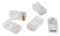 IDEAL INDUSTRIES CAT6 UTP RJ45 Push Through Plug. Jar of 100. Compatible with 30 - LX2001 - Homewares, Outdoor, Phone Accessories, Cases, Speakers, Headphones + More -