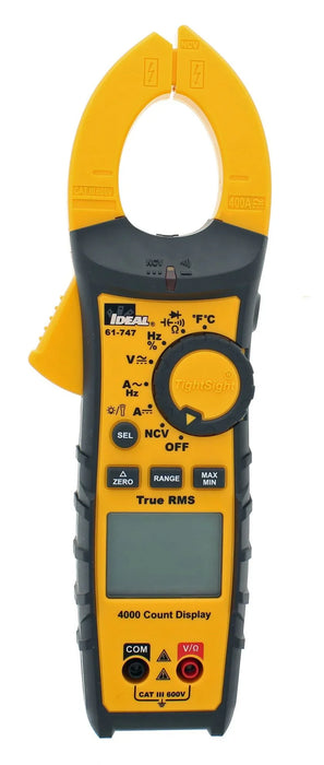 IDEAL INDUSTRIES 400A AC/DC TRMS TightSight Clamp Meter. CAT III 600V Rating. - LX2001 - Homewares, Outdoor, Phone Accessories, Cases, Speakers, Headphones + More -