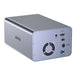 UNITEK 2-Bay RAID External HD Enclosure. Supports RAID 1 Supports both 2.5" & 3.