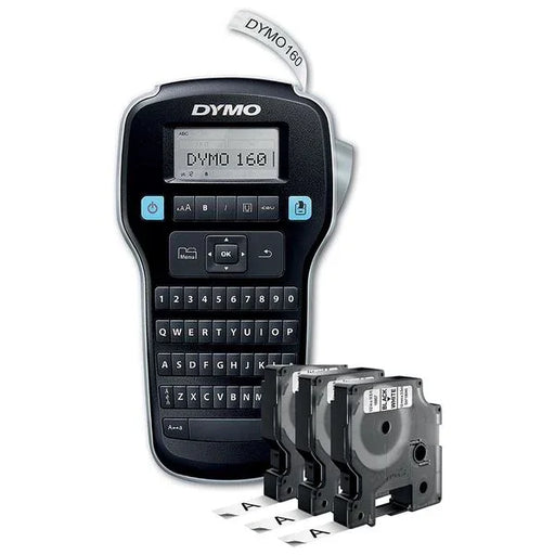 DYMO LabelManager 160p Portable Label Maker Value Pack. Includes 3x D1 Rolls of - LX2001 - Homewares, Outdoor, Phone Accessories, Cases, Speakers, Headphones + More -