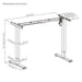 BRATECK Eco Ergonomic Office Electric Sit-Stand Desk with Single Motor. Desktop