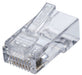 IDEAL INDUSTRIES CAT6 UTP RJ45 Push Through Plug. Pack of 50. Compatible with 30