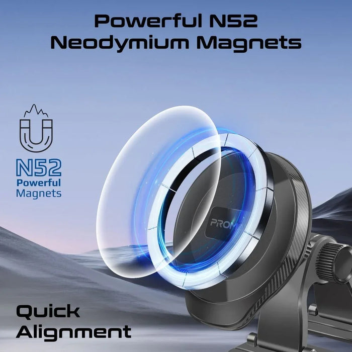 PROMATE MagGrip 360 Cradleless Magnetic Smartphone Holder. Versatile Mount Desig - LX2001 - Homewares, Outdoor, Phone Accessories, Cases, Speakers, Headphones + More -