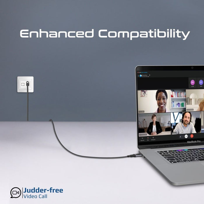 PROMATE 5m USB-C to RJ45 High-Speed 1Gbps Ethernet Cable. Premium Aluminium Allo