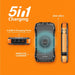 PROMATE 20000mAh Rugged EcoLight Solar IP65 Power Bank with 10W Wireless Qi Char