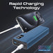 PROMATE 20000mAh Super Slim Smart Charging Power Bank with 20W Dual USB-C & 1x 2