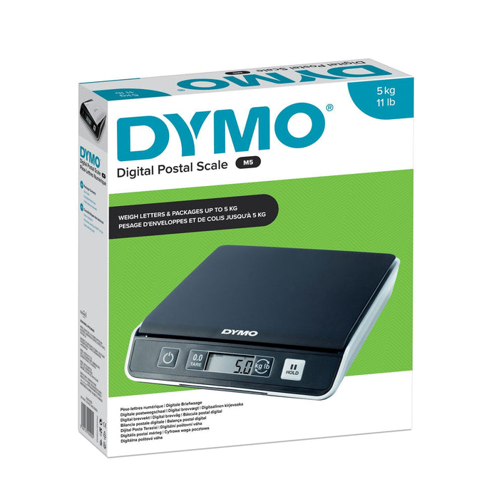DYMO M5 Digital USB Postal Scales Up to 5Kgs Capacity. Displays Weight in 2g Inc
