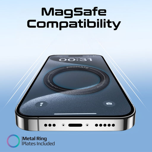 PROMATE 360 MagSafe Compatible Phone Magnestic Mount. Secure Cradless Design, Su