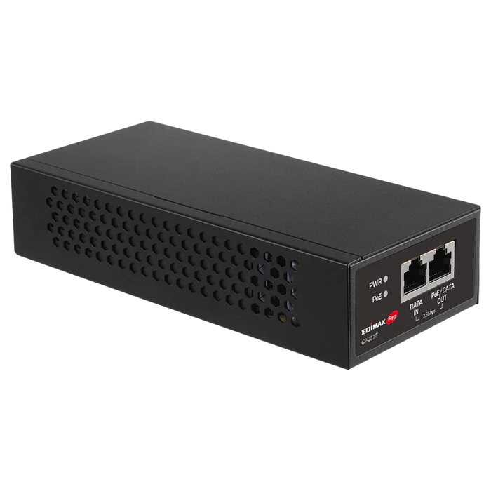 EDIMAX IEEE 802.3bt 2.5 Gigabit PoE++ Injector 90W. Provides Power & Data up to - LX2001 - Homewares, Outdoor, Phone Accessories, Cases, Speakers, Headphones + More -